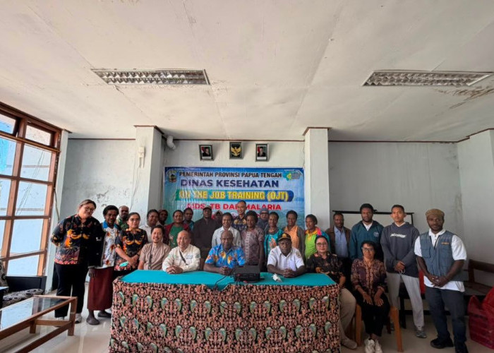 Wujudkan Program Gubernur, Dinkes Papua Tengah Perkuat Kompetensi Nakes Lewat OJT di Paniai