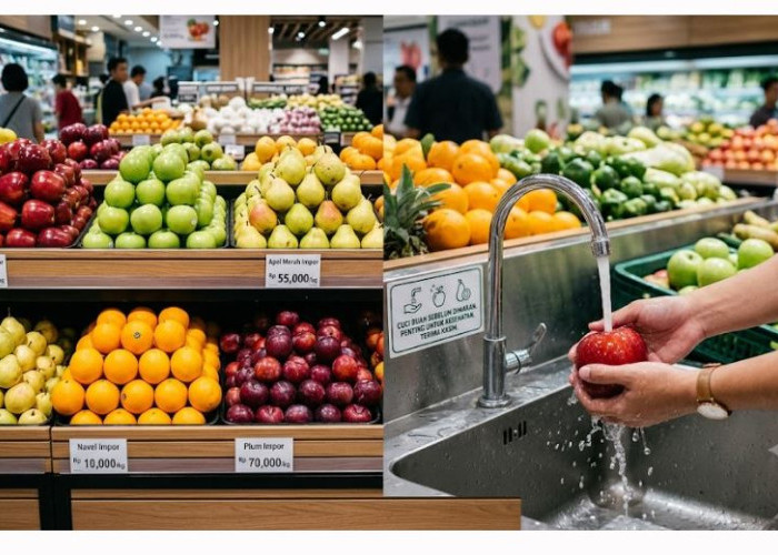 Jangan Langsung Dimakan, Ini Alasan Buah Impor Perlu Dicuci Sebelum Dikonsumsi