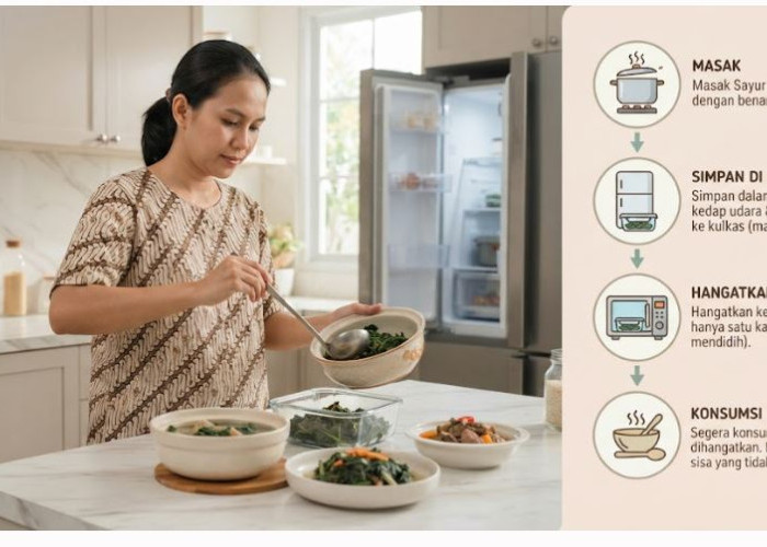 Sayur Bayam Dihangatkan Bisa Berbahaya? Simak Penjelasan dan Cara Menyimpannya