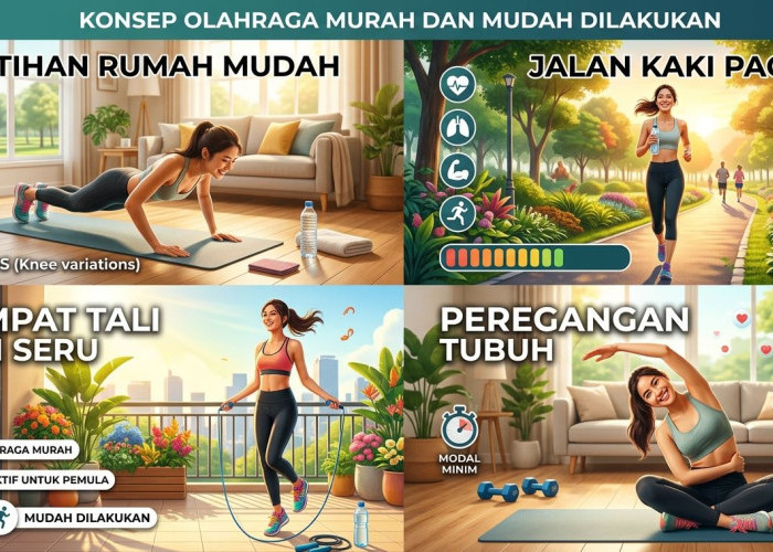 Baru Mau Mulai Olahraga? Ini Pilihan Aktivitas Murah dan Cocok untuk Pemula
