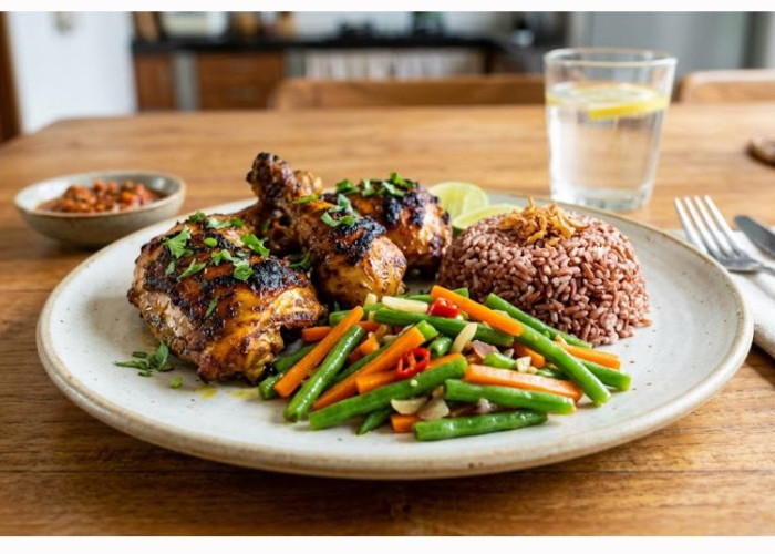 Resep Ayam Panggang dan Tumis Buncis Wortel, Menu Sehat yang Mudah Dibuat