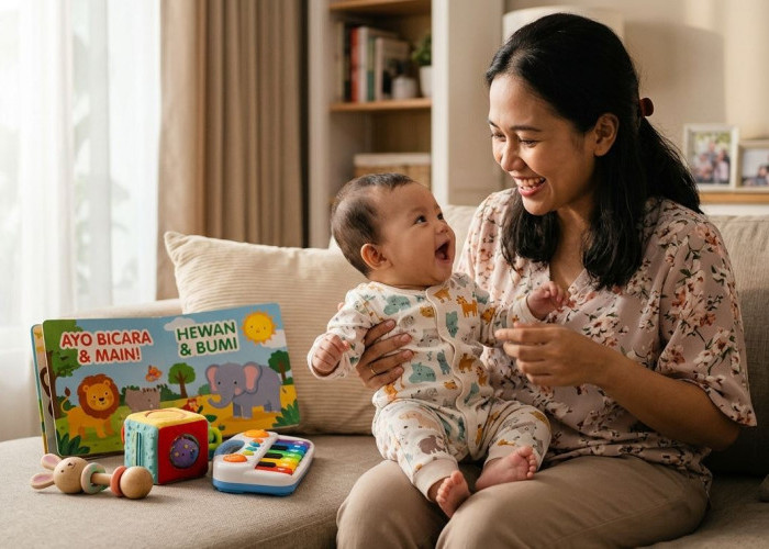 Cara Menstimulasi Bayi 6 Bulan agar Cepat Bicara, Orang Tua Wajib Tahu