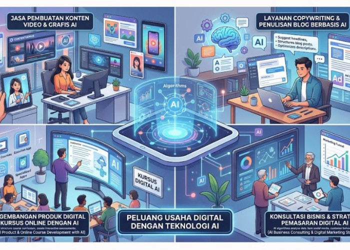 Modal Kecil, Peluang Besar! Cara Membuka Usaha Hanya dengan HP dan AI
