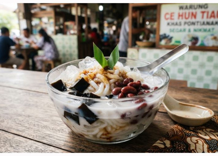 Ce Hun Tiau, Es Manis Khas Pontianak yang Segarnya Bikin Ketagihan