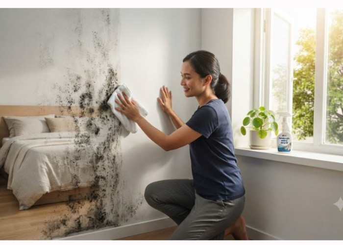 Jangan Anggap Sepele! Jamur di Dinding Kamar Bisa Ganggu Kesehatan, Cegah dengan Cara Ini