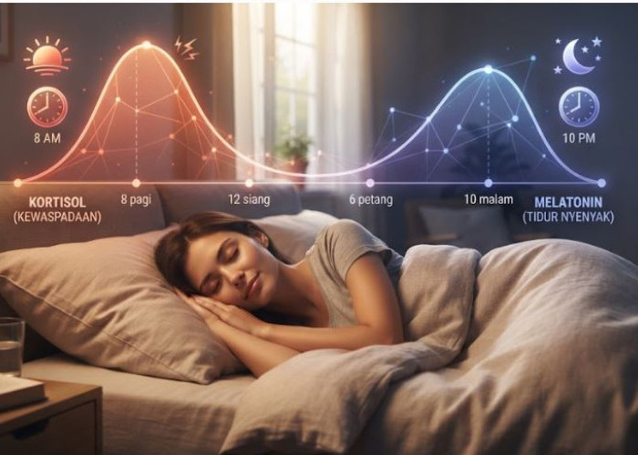 Sering Terjaga di Malam Hari? Ini Hubungan Hormon Kortisol dengan Pola Tidur