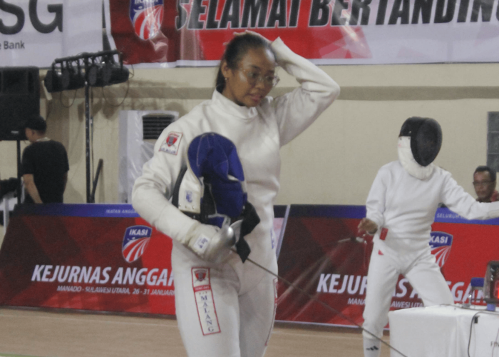 Jessyca Emilia, Atlet Termuda Timnas Anggar Indonesia di Kejuaraan Asia 2025