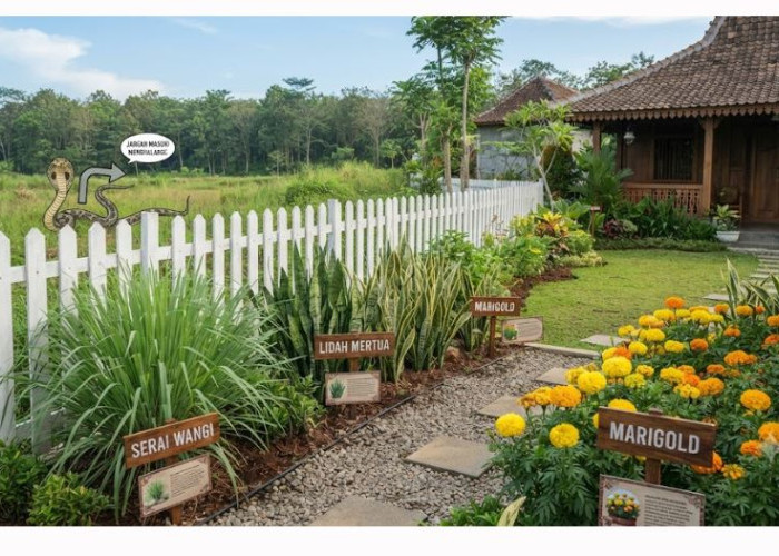 Ingin Rumah Terhindar dari Ular? Kenali Tanaman yang Sering Dipercaya Sebagai Pengusir Alami