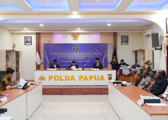 DKPP Periksa Ketua dan Anggota KPU Intan Jaya Terkait Dugaan Pelanggaran Etik