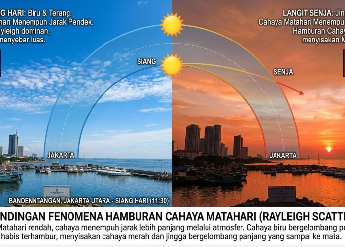 Kenapa Langit Biru? Ini Penjelasan Ilmiah Sederhana yang Mudah Dipahami