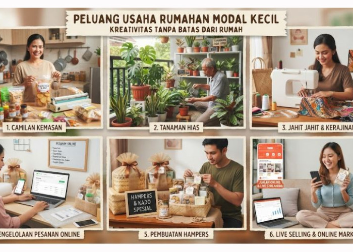 Ingin Memulai Bisnis? Ini Rekomendasi Usaha Rumahan dengan Modal Kecil