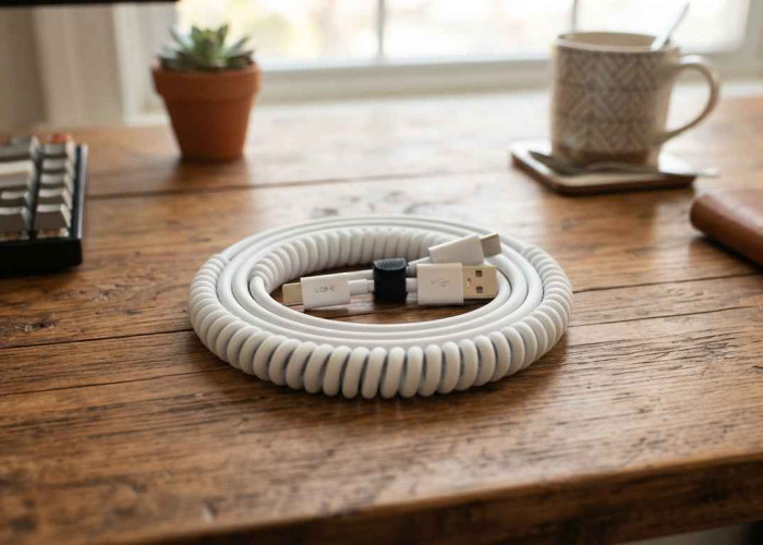 Cara Menggulung dan Merawat Kabel Charger HP agar Tidak Cepat Putus atau Mengelupas.