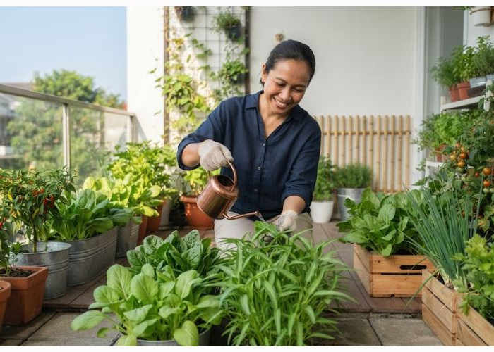 Hemat Belanja Sayur, Ini 7 Jenis Sayuran yang Mudah Ditanam di Pot di Rumah