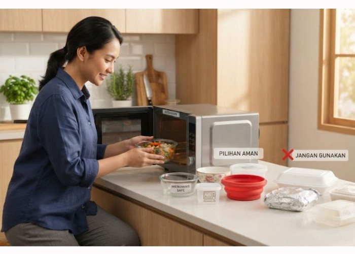 Sering Panaskan Makanan di Microwave? Pastikan Gunakan Wadah Ini agar Tetap Aman dan Sehat