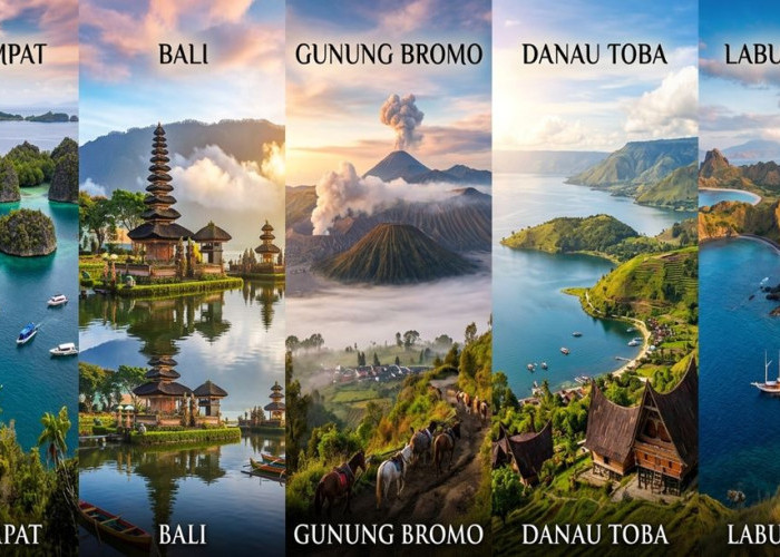 Tak Kalah dari Luar Negeri! Ini 10 Tempat Wisata Terbaik di Indonesia