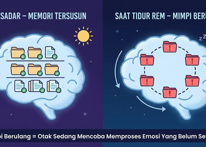 Mimpi Buruk yang Sama Terus Berulang? Ini Penjelasan Ilmiah dari Ahli Tidur