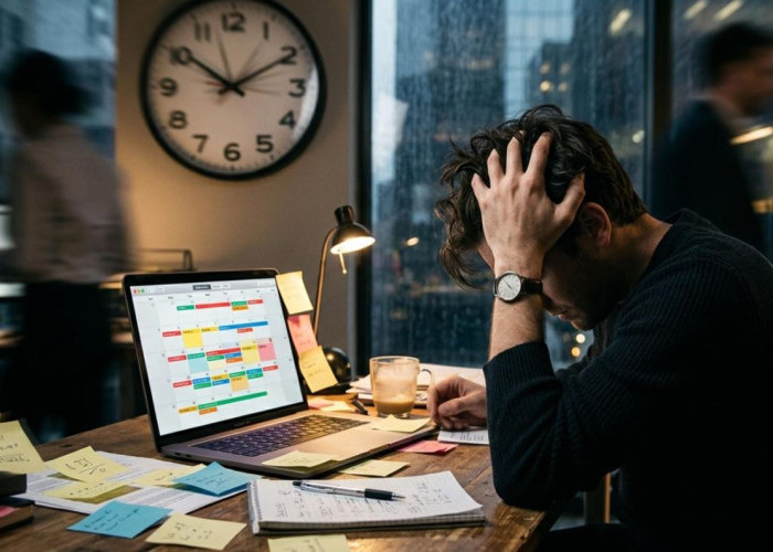 Pekerjaan Menumpuk Bikin Stres? Terapkan 5 Strategi Mengelola Tekanan Kerja Ini