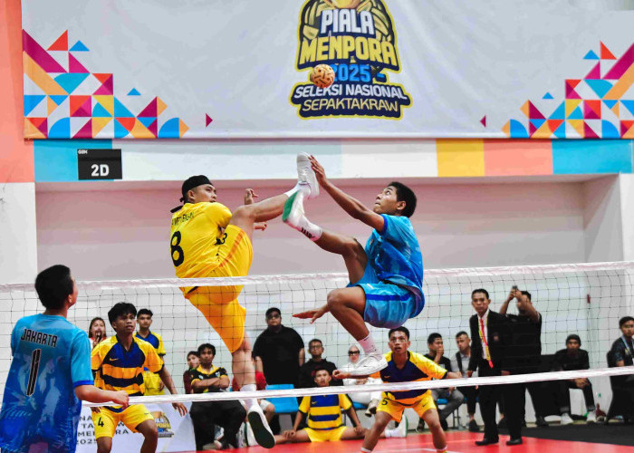 270 Atlet Ikuti Seleknas Sepak Takraw Piala Menpora 2025 di GBK