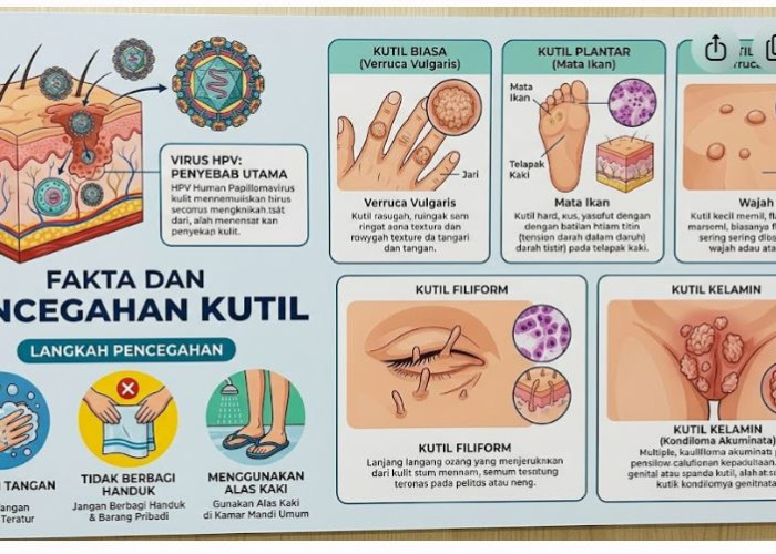 Jangan Dianggap Sepele, Ini Fakta tentang Kutil dan Kapan Harus ke Dokter