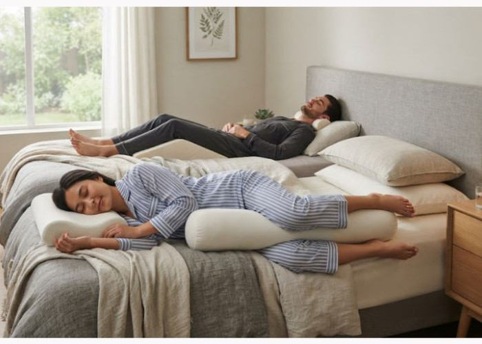 Sering Bangun dengan Leher dan Punggung Pegal? Cek Posisi Tidur Anda