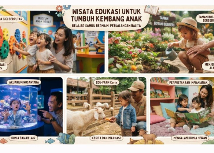Rekomendasi Tempat Wisata Edukatif untuk Balita, Seru, Aman, dan Menambah Wawasan
