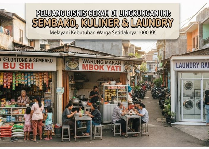 Peluang Bisnis di Perumahan, Usaha yang Dibutuhkan Warga Setiap Hari