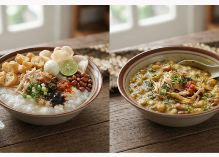 Bubur Ayam Diaduk vs Tidak Diaduk, Mana yang Lebih Nikmat? Ternyata Kembali ke Selera