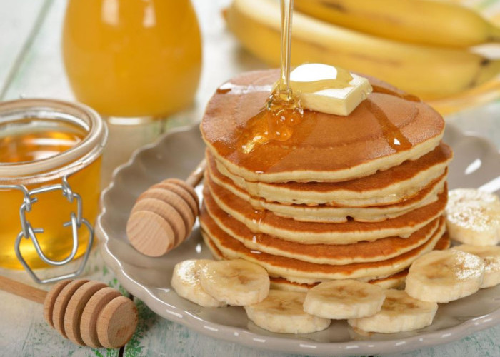 Sarapan Praktis untuk Keluarga, Ini Resep Pancake Empuk dan Anti Gagal