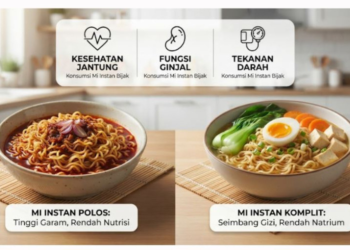 Sering Konsumsi Mi Instan? Ketahui Dampaknya bagi Kesehatan dan Cara Menyiasatinya