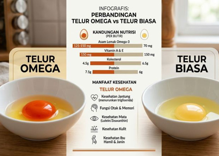 Apa Itu Telur Omega? Simak Kelebihan, Manfaat, dan Perbedaannya