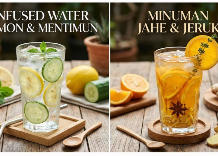 Resep 2 Minuman Alami Ini, Hilangkan Dahaga , Segar dan Lebih Sehat
