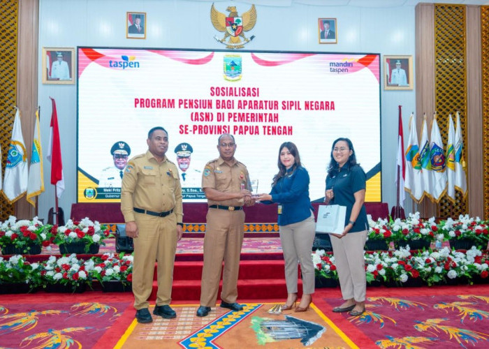 Gubernur Meki Nawipa: Pensiunan ASN Adalah Aset Berharga Bangsa, PT TASPEN Harus Optimal Layani Hak Mereka
