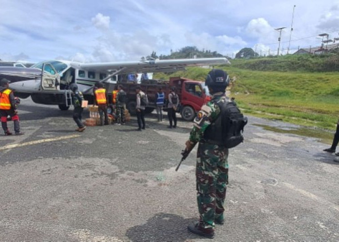 Tanpa Petugas Sipil, TNI AU Ambil Alih Operasional Bandara Bilorai Papua Tengah