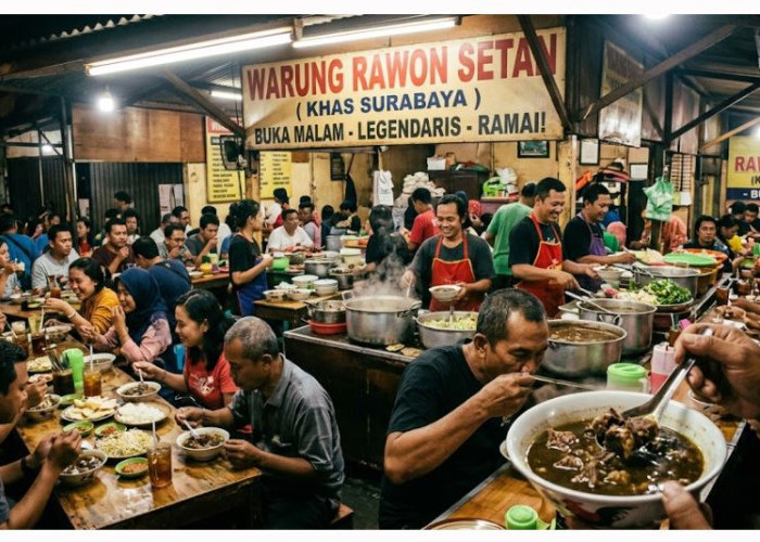 Mengenal Rawon Setan, Sajian Rawon Ikonik yang Selalu Diburu Wisatawan