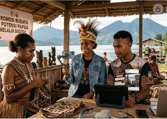 Tetap Bangga Budaya Lokal, Ini Cara Generasi Muda Papua Tengah Hadapi Era Modern