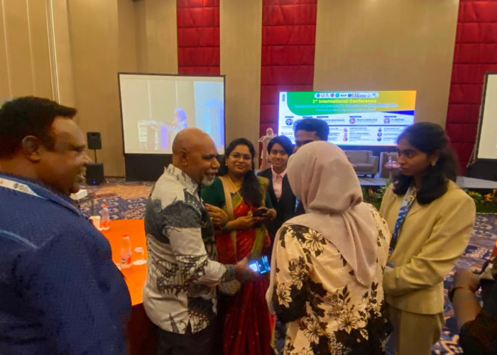 Wagub Papua Tengah Tampil Sebagai Pembicara dalam Konferensi Internasional Bahas Tata Kelola SDA