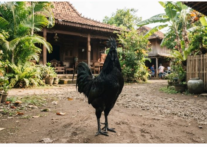 Ayam Cemani: Keunikan, Mitos, dan Makna Budaya yang Melekat Sejak Zaman Dahulu