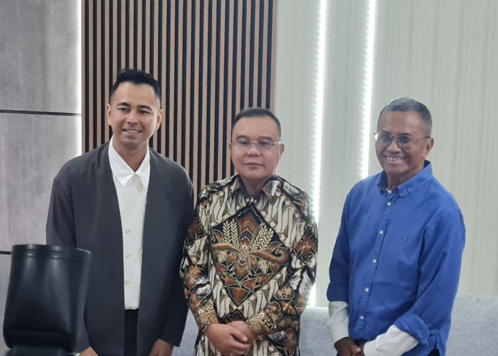 Sufmi Dasco dan Raffi Ahmad Kunjungi Kantor Disway, Dahlan Iskan Sambut Hangat