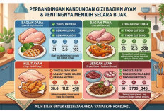 Jangan Asal Makan, Kenali Bagian Ayam yang Kurang Baik Dikonsumsi Terlalu Sering