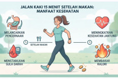 Jangan Langsung Duduk! Ini Manfaat Jalan Kaki Ringan Setelah Makan Menurut Ahli