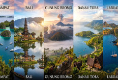 Tak Kalah dari Luar Negeri! Ini 10 Tempat Wisata Terbaik di Indonesia