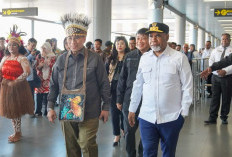 Wagub Papua Tengah Sambut Hangat Kedatangan Wamen Bappenas di Timika