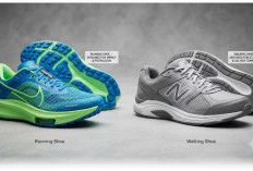 Running Shoes vs Walking Shoes, Kenali Perbedaannya Sebelum Membeli
